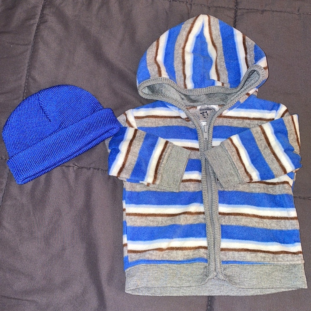 Baby Zip Up Hoodie with Hat